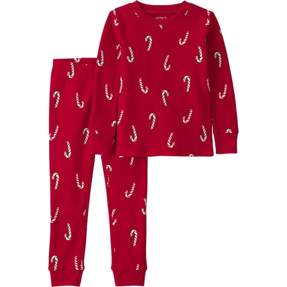 Carter's Child of Mine Baby and Toddler Holiday Pajama, Two-Piece Set, Sizes 12M-5T