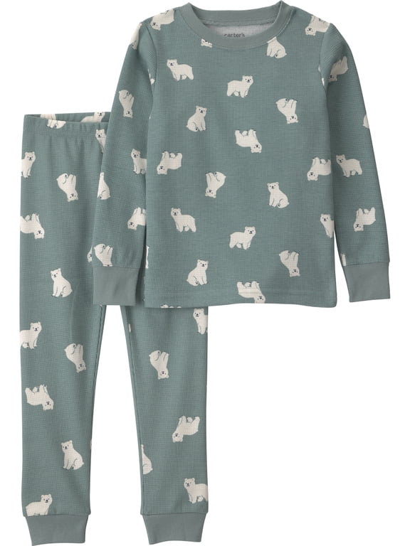 Baby and Toddler Holiday Pajama, Two-Piece Set, Sizes 12M-5T