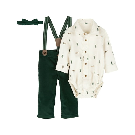 Carter's Child of Mine Baby and Toddler Outfit Set, 4-Piece, Sizes 0/3-24 Months