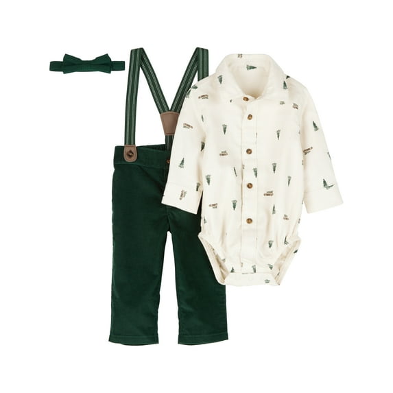 Carter's Child of Mine Baby and Toddler Outfit Set, 4-Piece, Sizes 0/3-24 Months