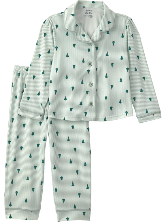 Baby and Toddler Pajama Coat Set, 2-Piece, Sizes 12 Months - 5T