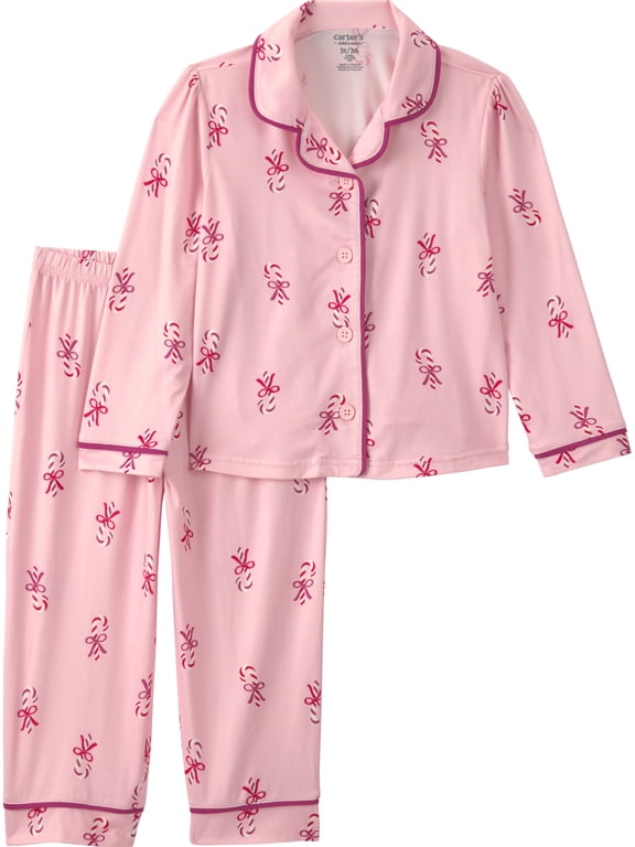 Baby and Toddler Pajama Coat Set, 2-Piece, Sizes 12 Months - 5T