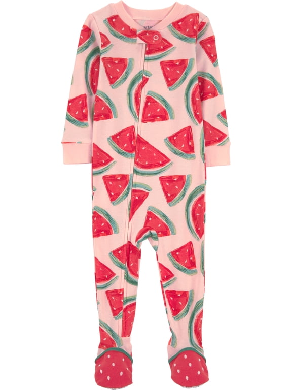 Baby and Toddler Pajama, One-Piece, Sizes 12M-5T