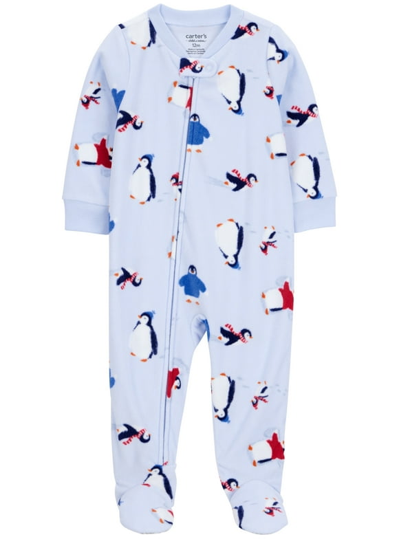 Baby and Toddler Pajama, One-Piece, Sizes 12M-5T