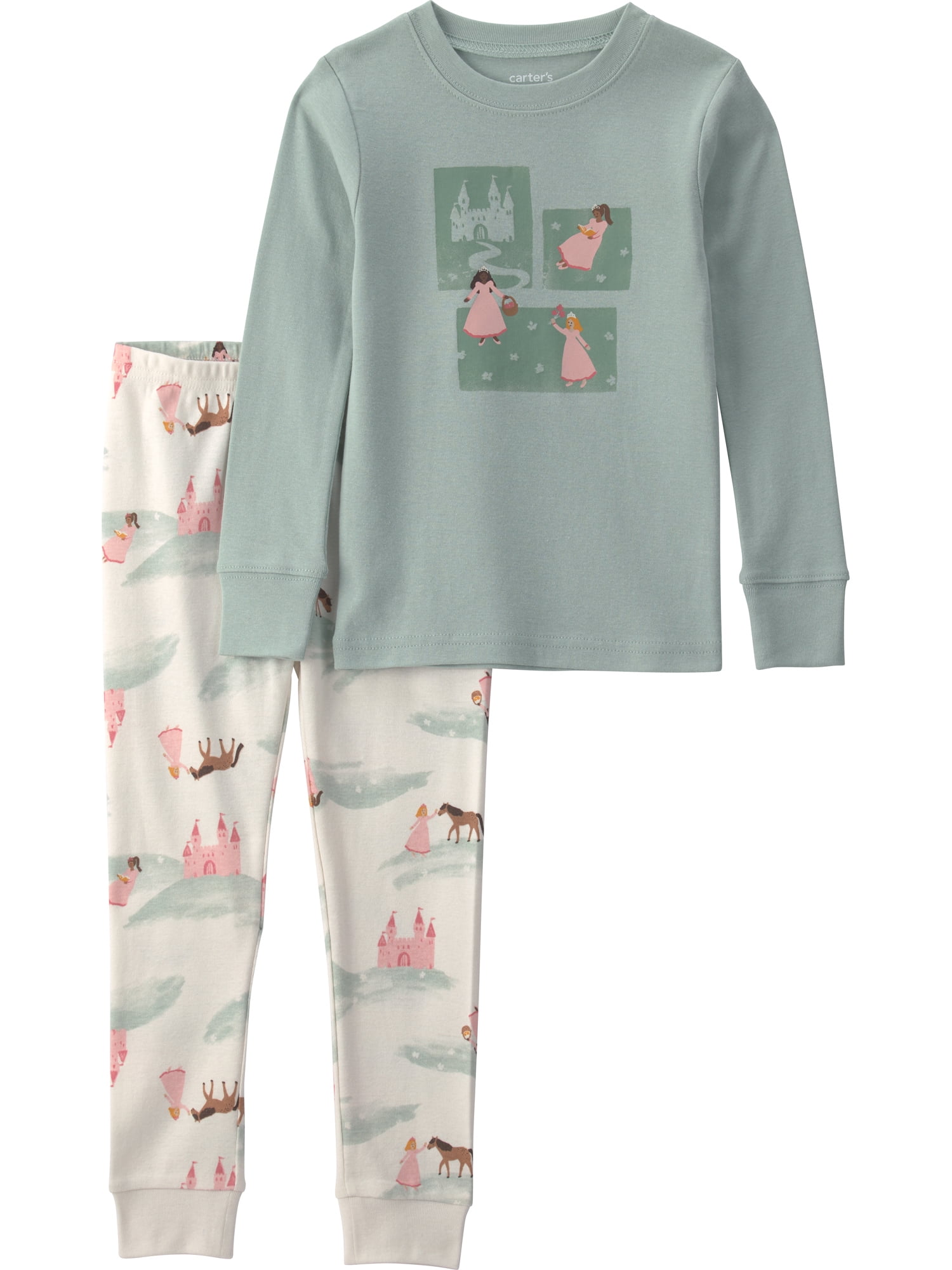 Carter's Child of Mine Baby and Toddler Pajama Set, 2-Piece, Sizes 12M-5T