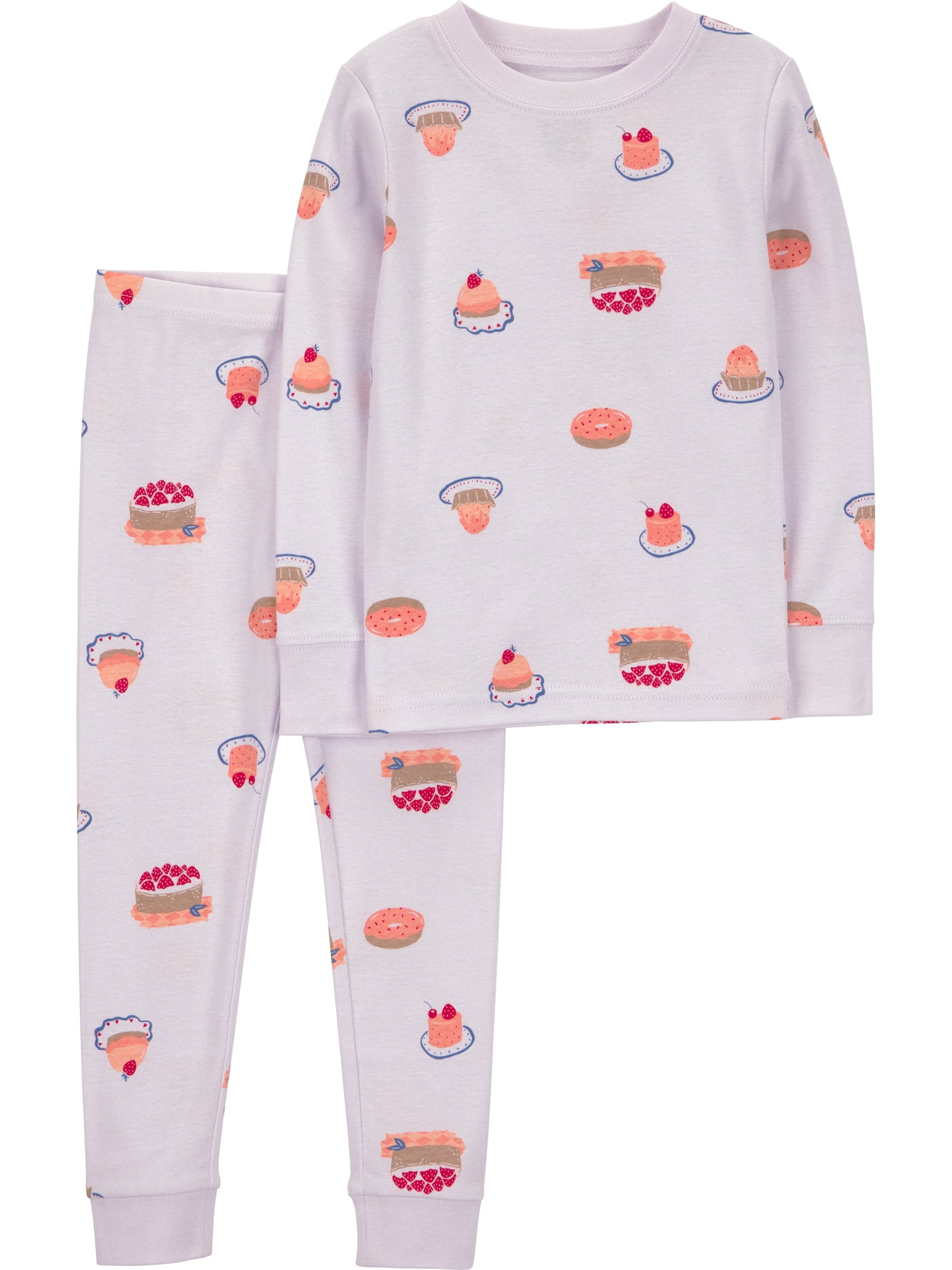 Carter's Child of Mine Baby and Toddler Pajama Set, 2-Piece, Sizes 12M-5T
