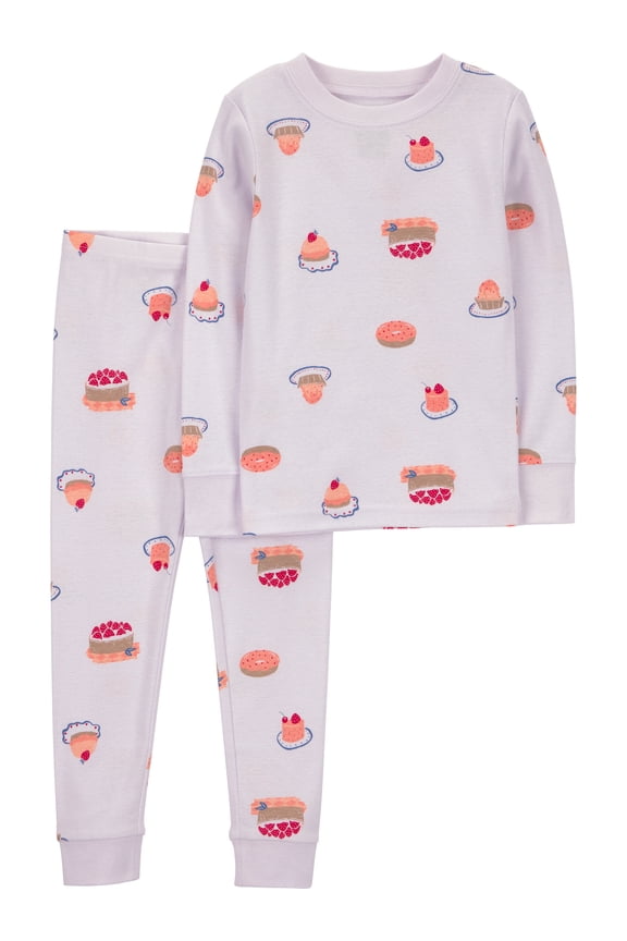 Baby and Toddler Pajama Set, 2-Piece, Sizes 12M-5T