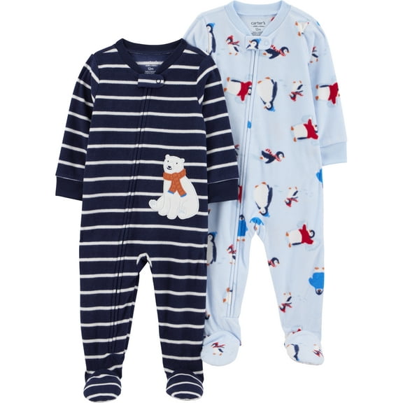 Carter's Child of Mine Baby and Toddler Pajamas, 2-Pack, Sizes 12M-5T