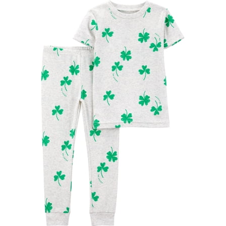 Carter's Child of Mine Baby and Toddler St Patrick's Pajama, 2-Piece, Sizes 12M-5T