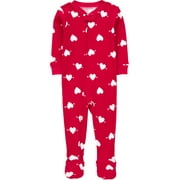 CARTER'S CHILD OF MINE Baby and Toddler Valentine's Day Pajama, One-Piece, Sizes 12M-5T