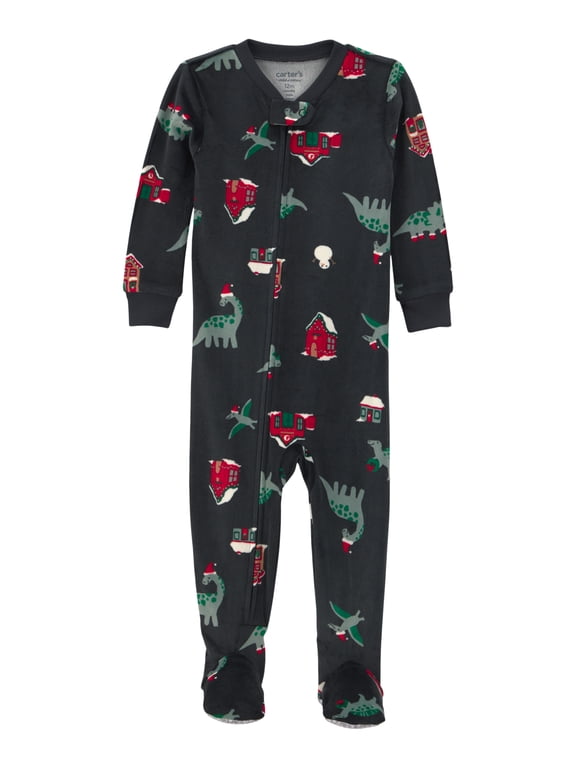 Baby and Toddler Velboa Sleeper, One-Piece, Sizes 12 Months - 5T