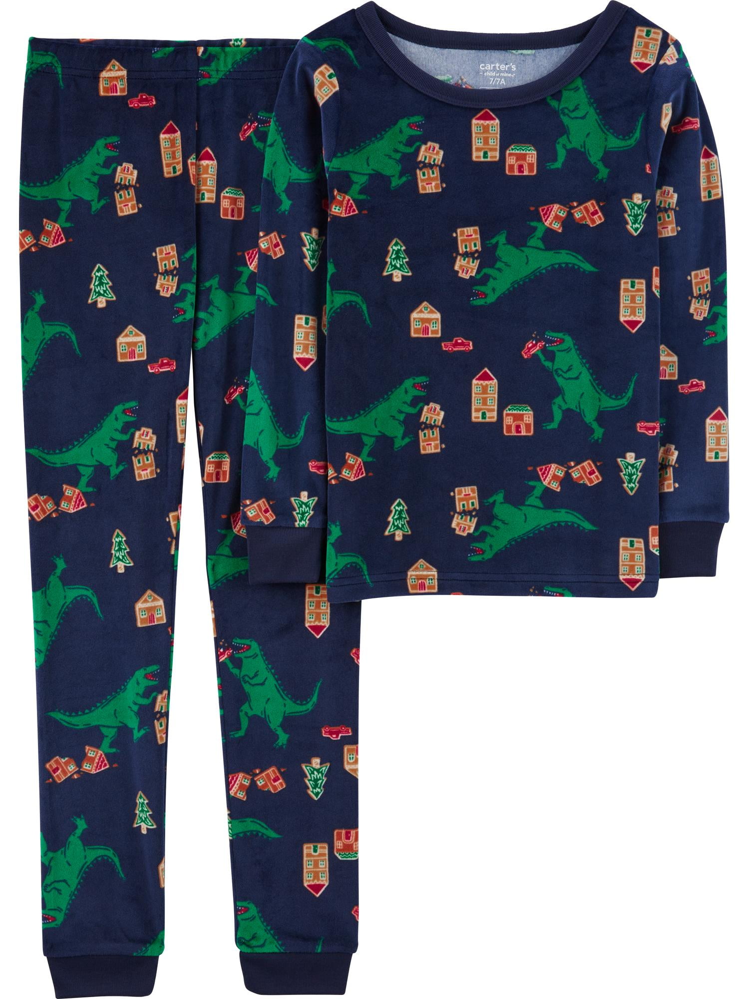 Carters christmas dinosaur pajamas new arrivals
