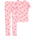 thumbnail image 1 of Carter's Child of Mine Girls Short Sleeve & Pant Pajama Set, 2-Piece, Sizes 4-8, 1 of 5