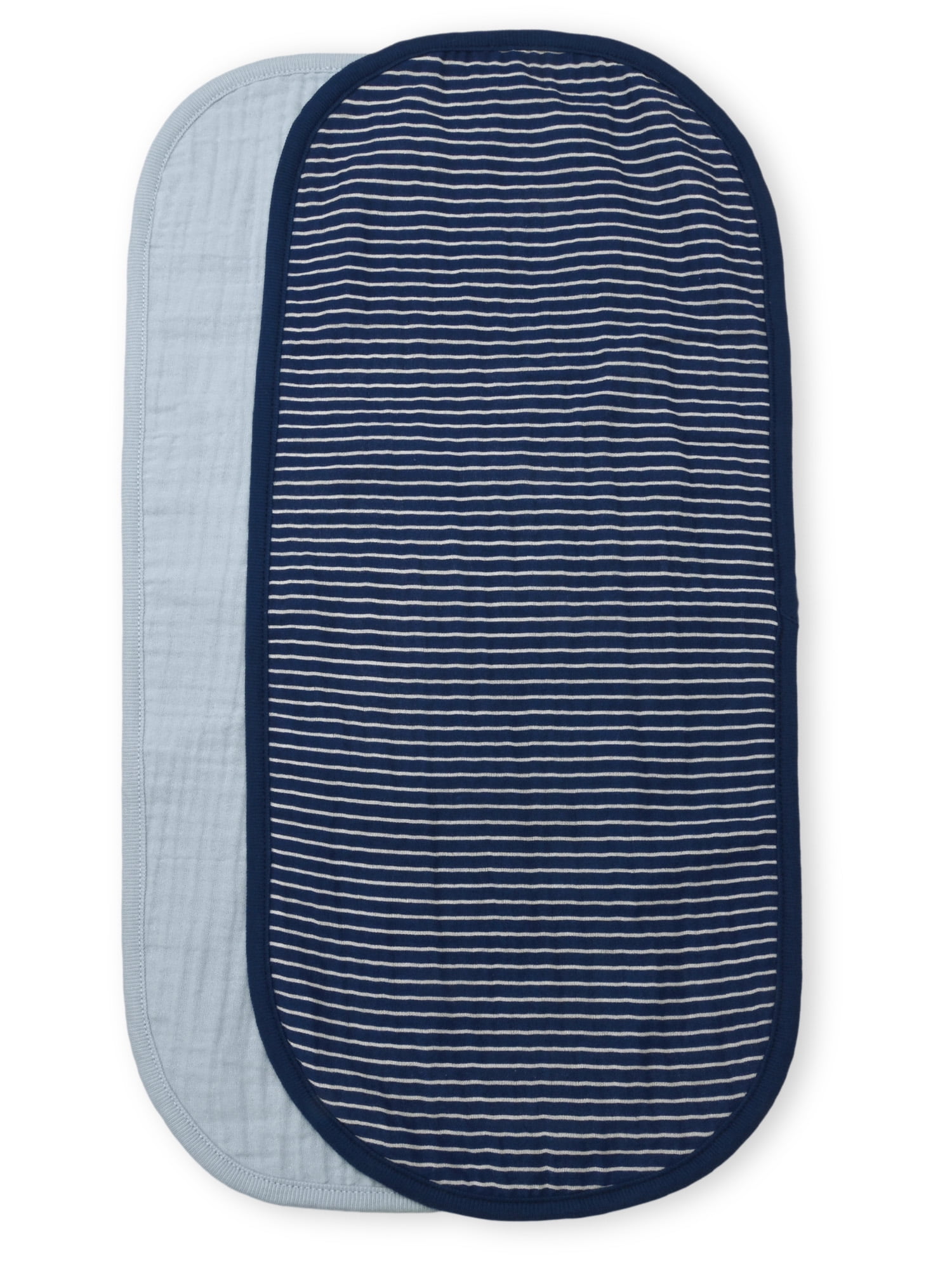 Carter's Child of Mine Infant Boy Burp Cloths, 2 Pack, one size