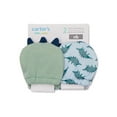 thumbnail image 1 of Carter's Child of Mine, Infant Boy Dino Mittens, 2 Pack, Size Newborn, 1 of 3
