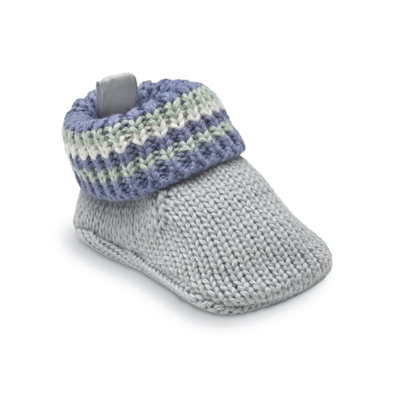 Carter's Child of Mine Infant Boy Knit Slippers, Newborn