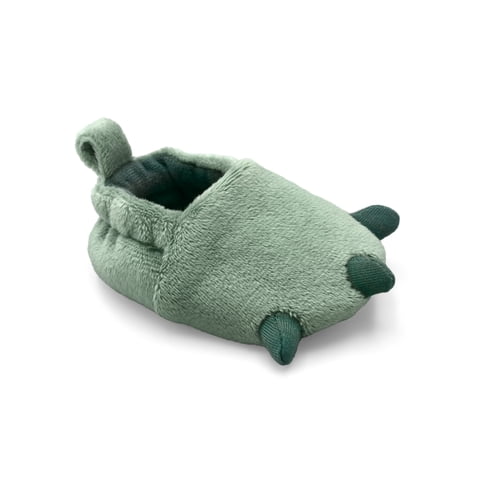 Carter's Child of Mine Baby Boy Infant Slippers, Newborn, Green Dino