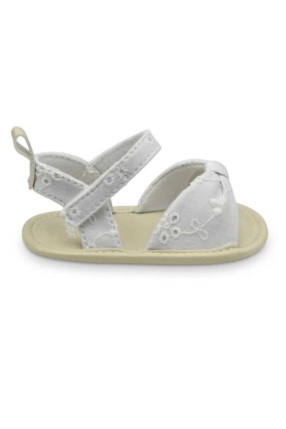 , Infant Girl Eyelet Sandal, 0-3M