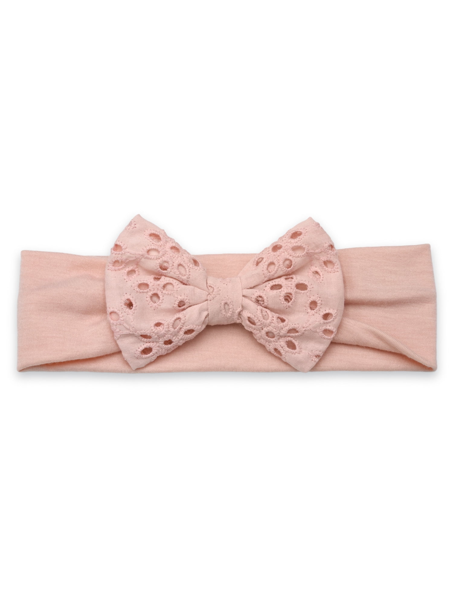 Carter's Child of Mine Baby Girls Texture Bow Headwrap, 1 Pack, Size 0-12M
