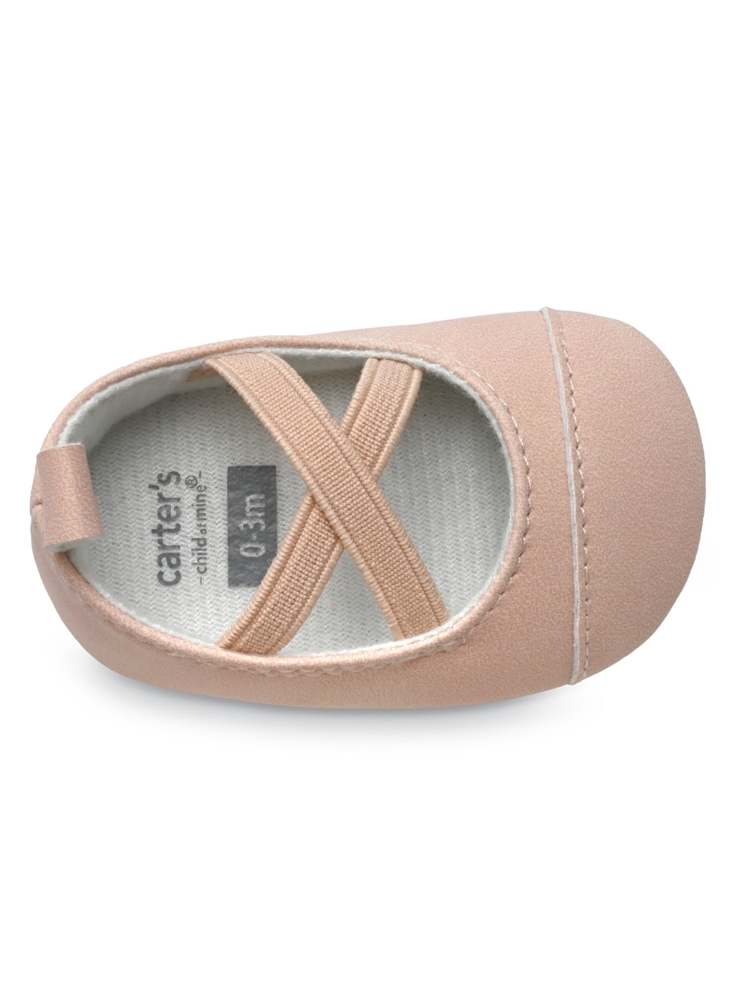 Carter's Child of Mine Infant Girl Mary Jane Shoes, (0-3) - (3-6) Months