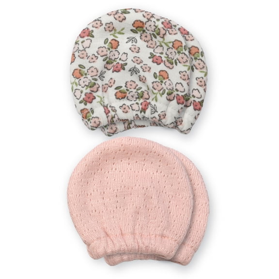 Carter's Child of Mine, Infant Girl Mittens, 2 Packs, Size Newborn