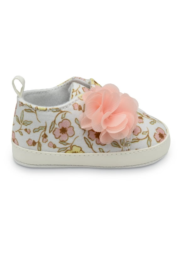 Baby Girl Plume Sneaker, Sizes 0-3 Months