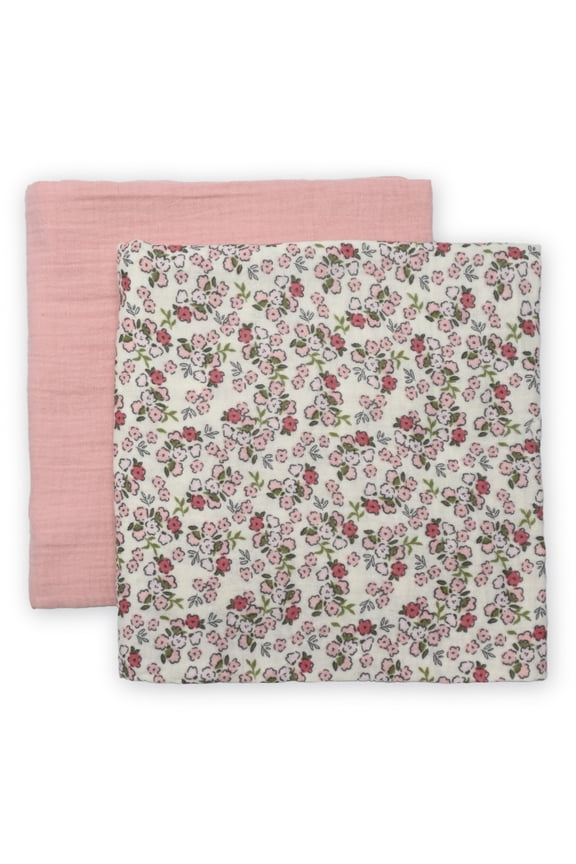 Infant Girl Swaddle, 2 Packs, One Size