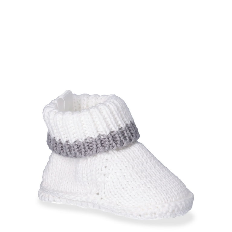 Carter s Child of Mine Infant Knit Bootie Size Newborn Kids Unisex Size New Born