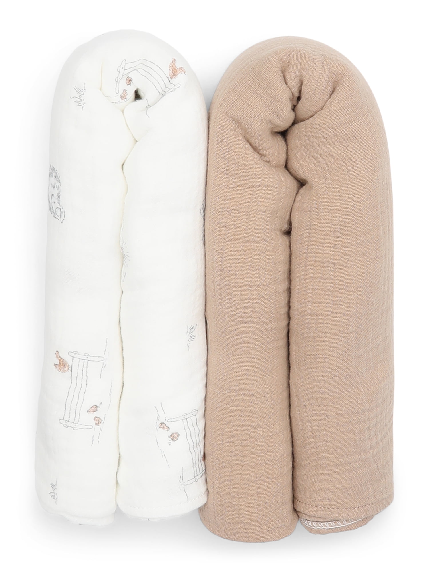 Carter's Child of Mine Baby Swaddle Blanket, 2-Pack, Sizes One Size