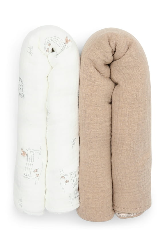 Baby Swaddle Blanket, 2-Pack, Sizes One Size
