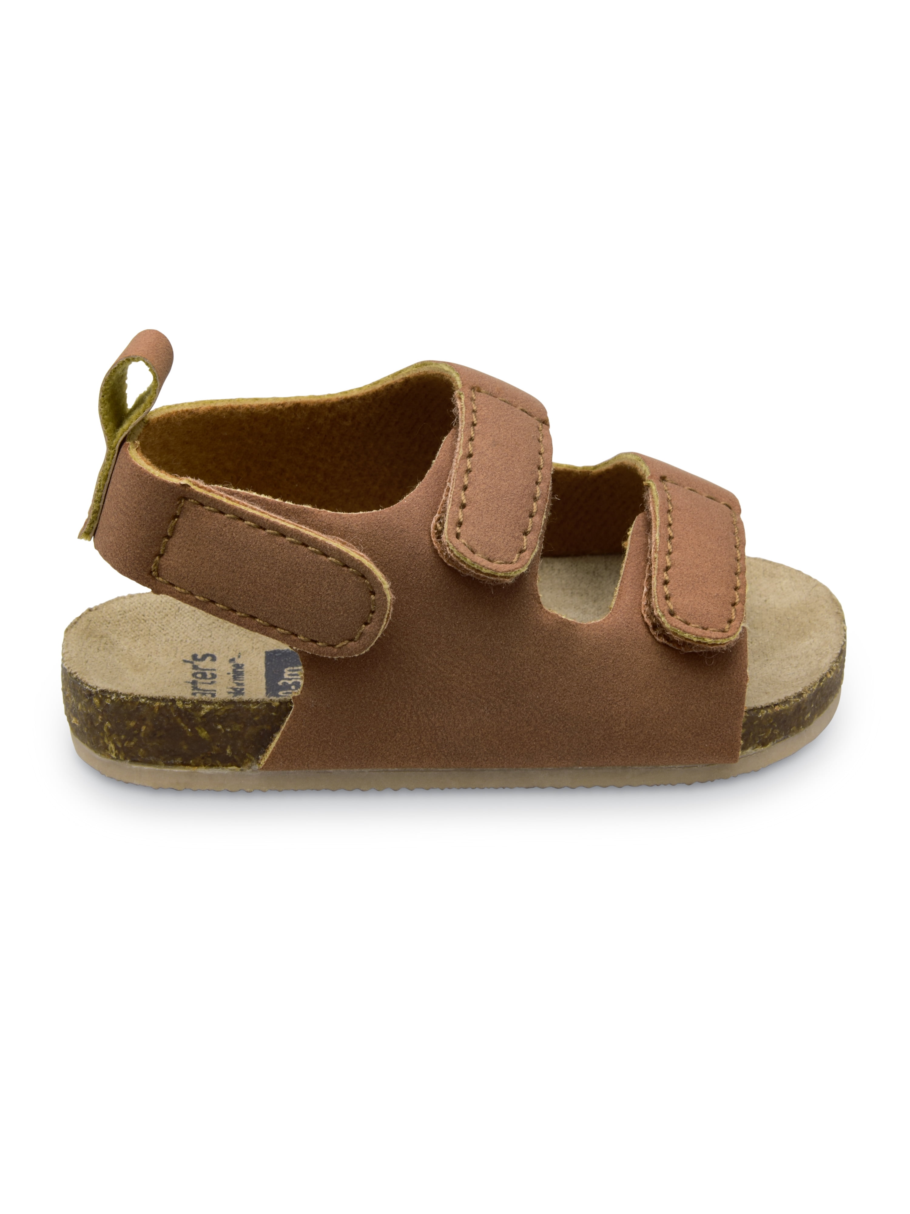 Baby Boy Sandals in Baby Boy Shoes | Brown - Walmart.com