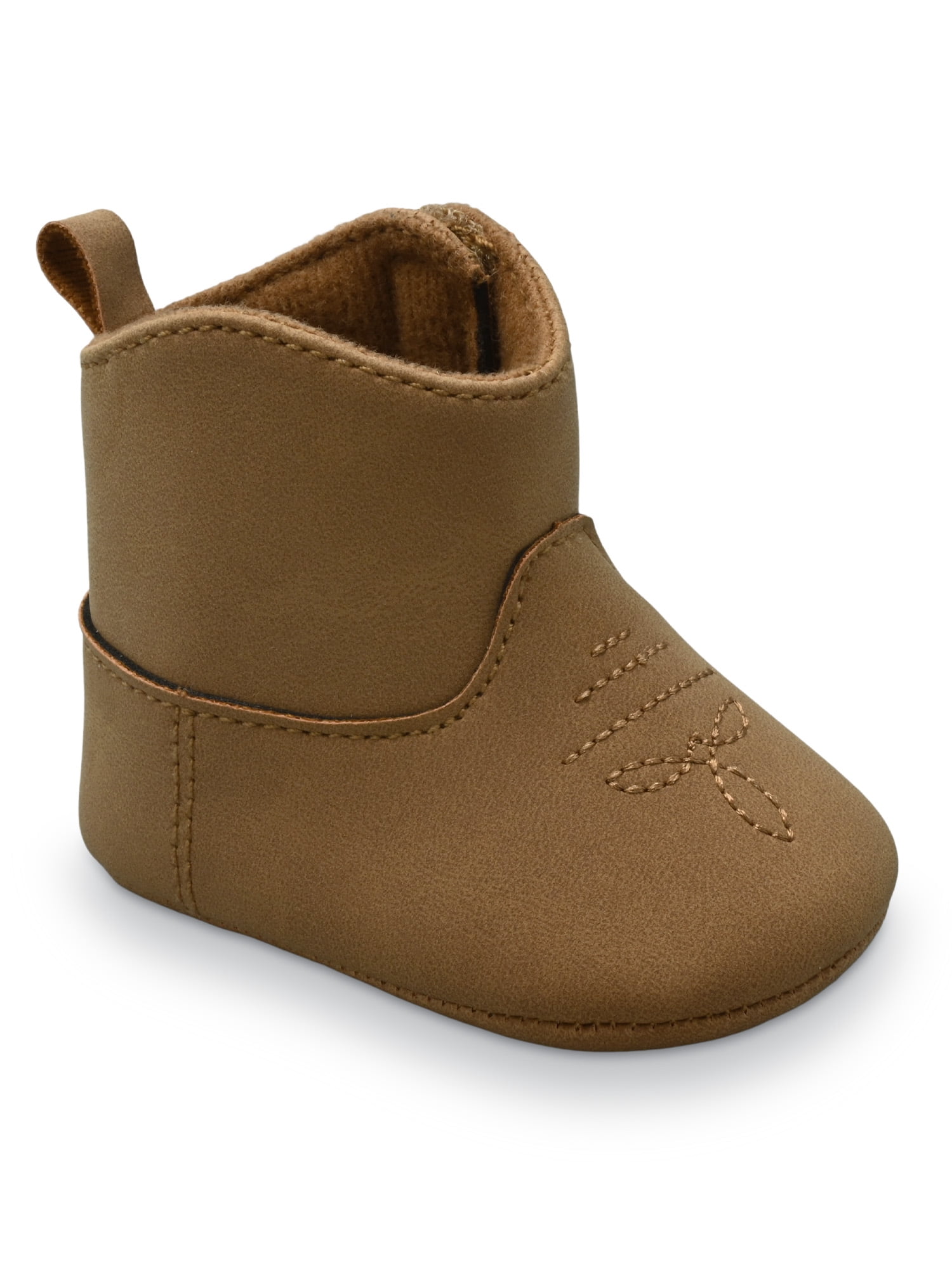 Carter's Child of Mine Infant Unisex Western Boots, Sizes 0-3 Months; Color Brown