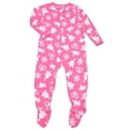 thumbnail image 1 of Carter's Child of Mine Made Baby Girls' Infant Microfleece Christmas Blanket Sleeper Pink 24Months, 1 of 1