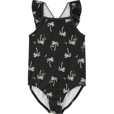Carter's Child of Mine One-Piece Swimsuit (Girl’s, Sizes 12M-5T)