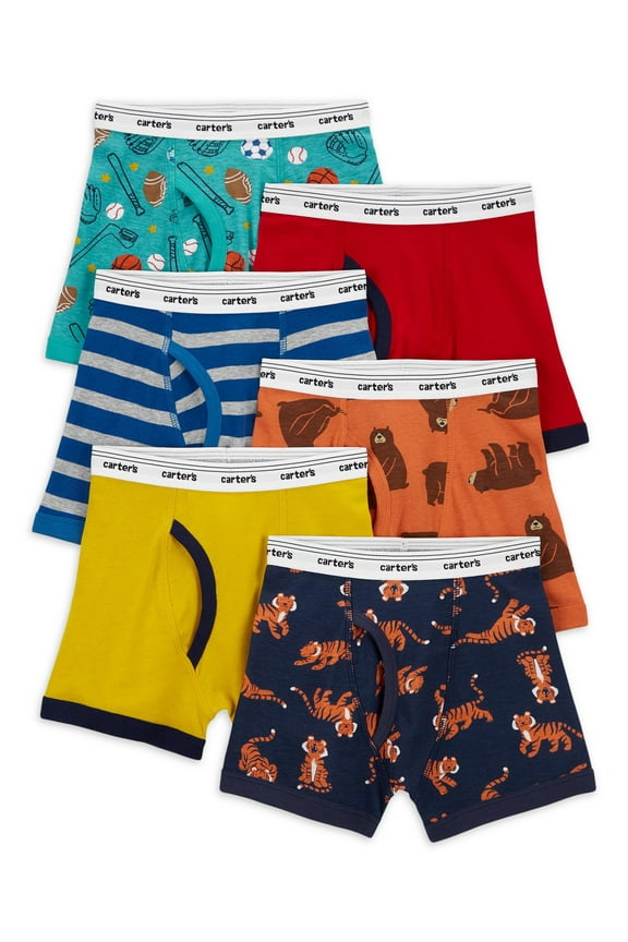 Toddler Boy Brief Underwear, 6 pack, Sizes 2T-5T