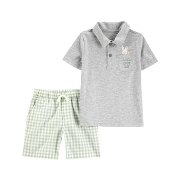 Carter's Child of Mine Baby and Toddler Boy Easter Outfit Set, 2-Piece, Sizes 12M-5T