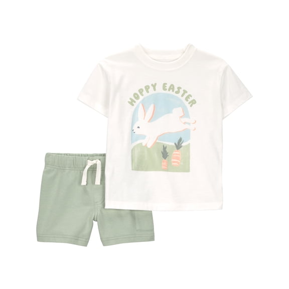 Carter's Child of Mine Baby and Toddler Easter Outfit Set, 2-Piece, Sizes 0/3 Months-5T