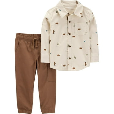 Carter's Child of Mine Toddler Boy Outfit Set, 2-Piece, Sizes 12M-5T
