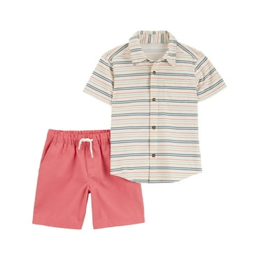 Carter's Child of Mine Baby and Toddler Boy Outfit Set, 2-Piece, Sizes 12M-5T