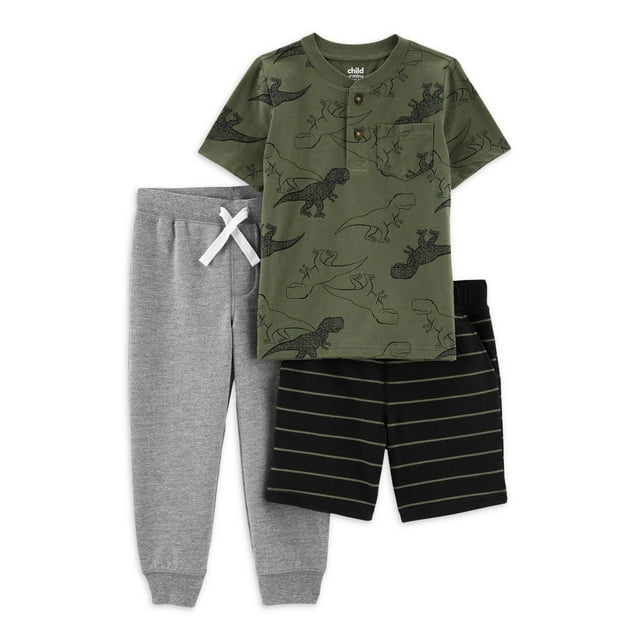 Carter's Child of Mine Toddler Boy Outfit Set, 3Piece, Sizes 12M5T