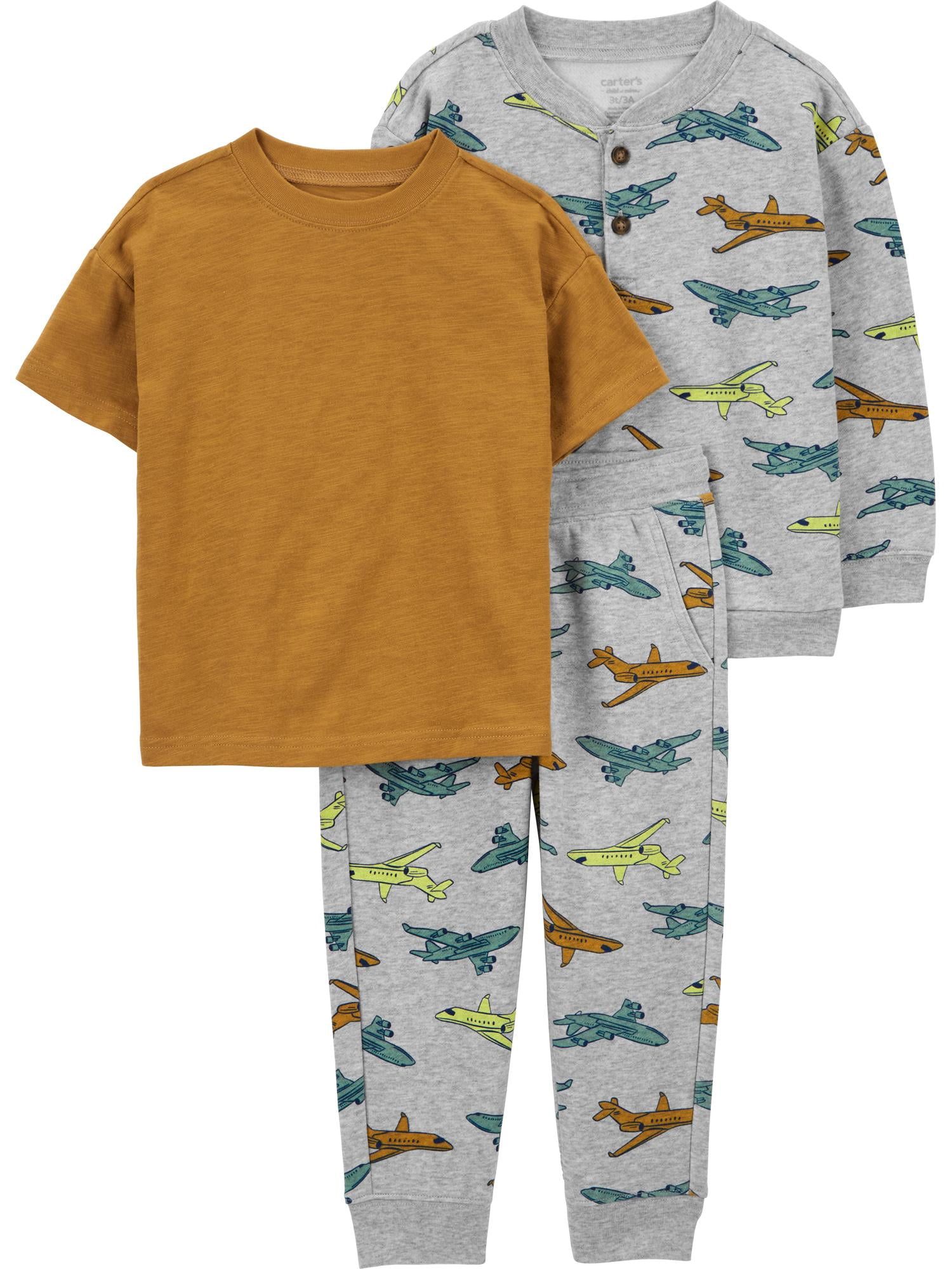 Carter's Child of Mine Toddler Boy Outfit Set, 3-Piece, Sizes 12M-5T