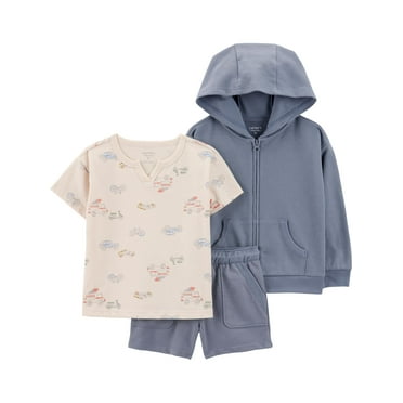 Carter's Child of Mine Baby and Toddler Boy Outfit Set, 3-Piece, Sizes 12M-5T