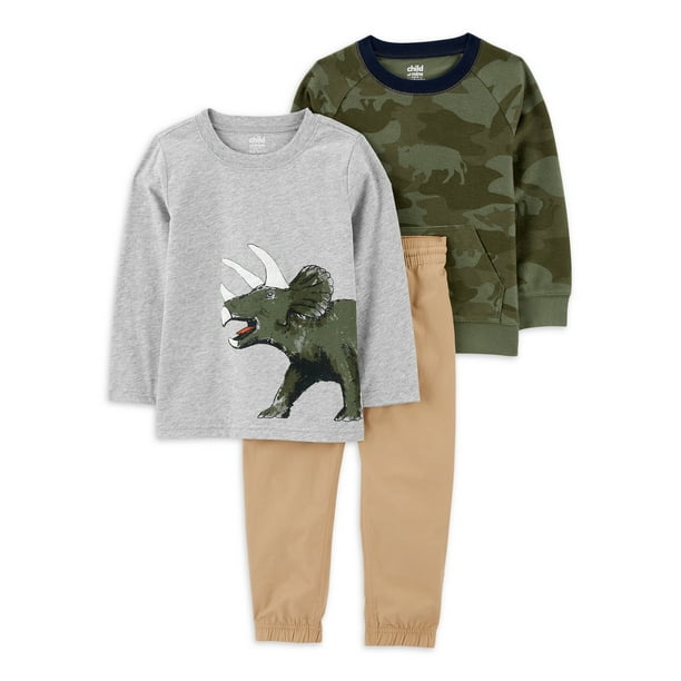 Carter's Child of Mine Toddler Boy Outfit Set, 3Piece, Sizes 12M5T