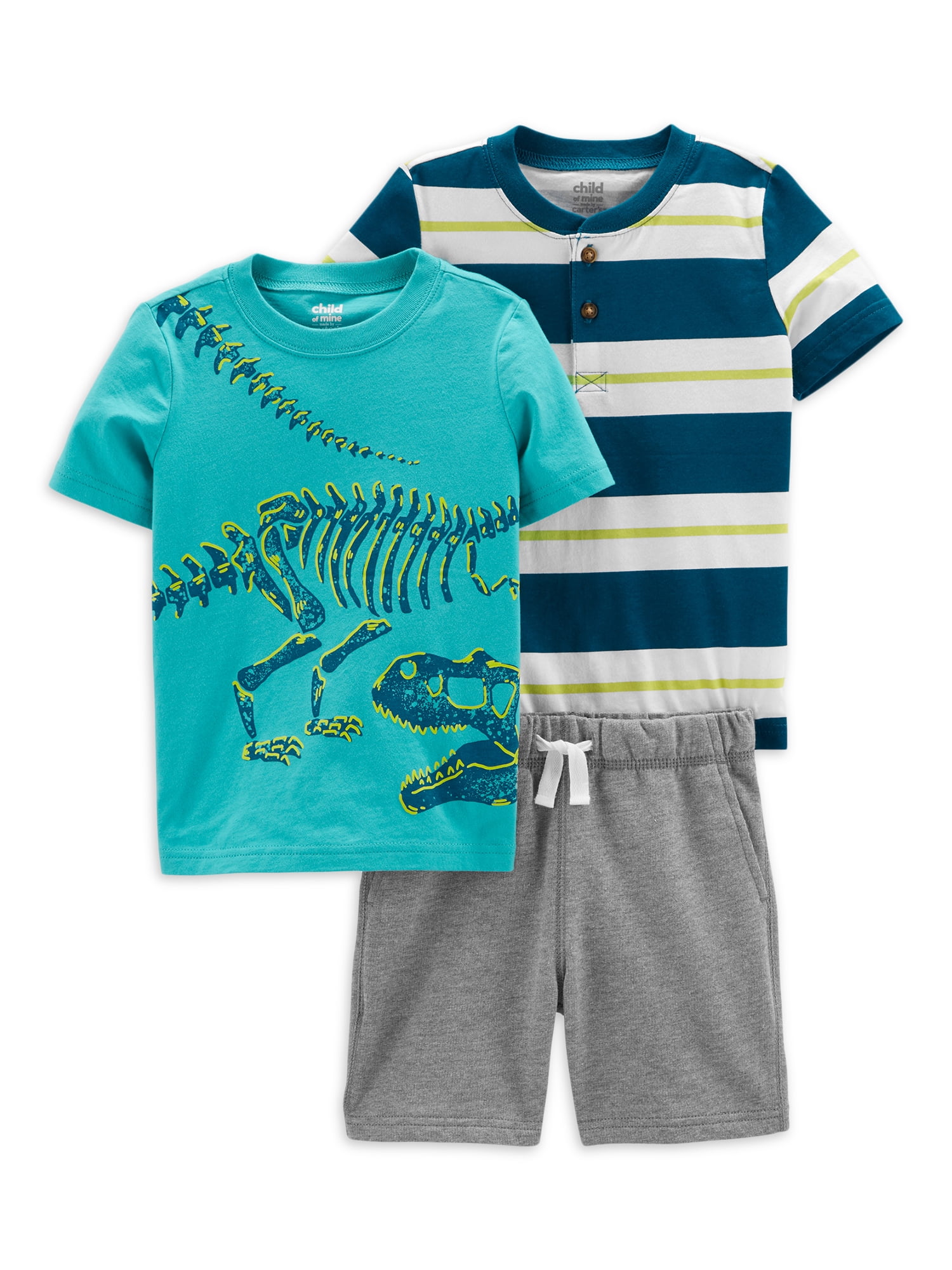 Carter's Child of Mine Toddler Boy Outfit Set, 3-Piece, Sizes 12M-5T