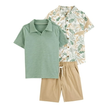Carter's Child of Mine Baby and Toddler Boy Outfit Set, 3-Piece, Sizes 12M-5T