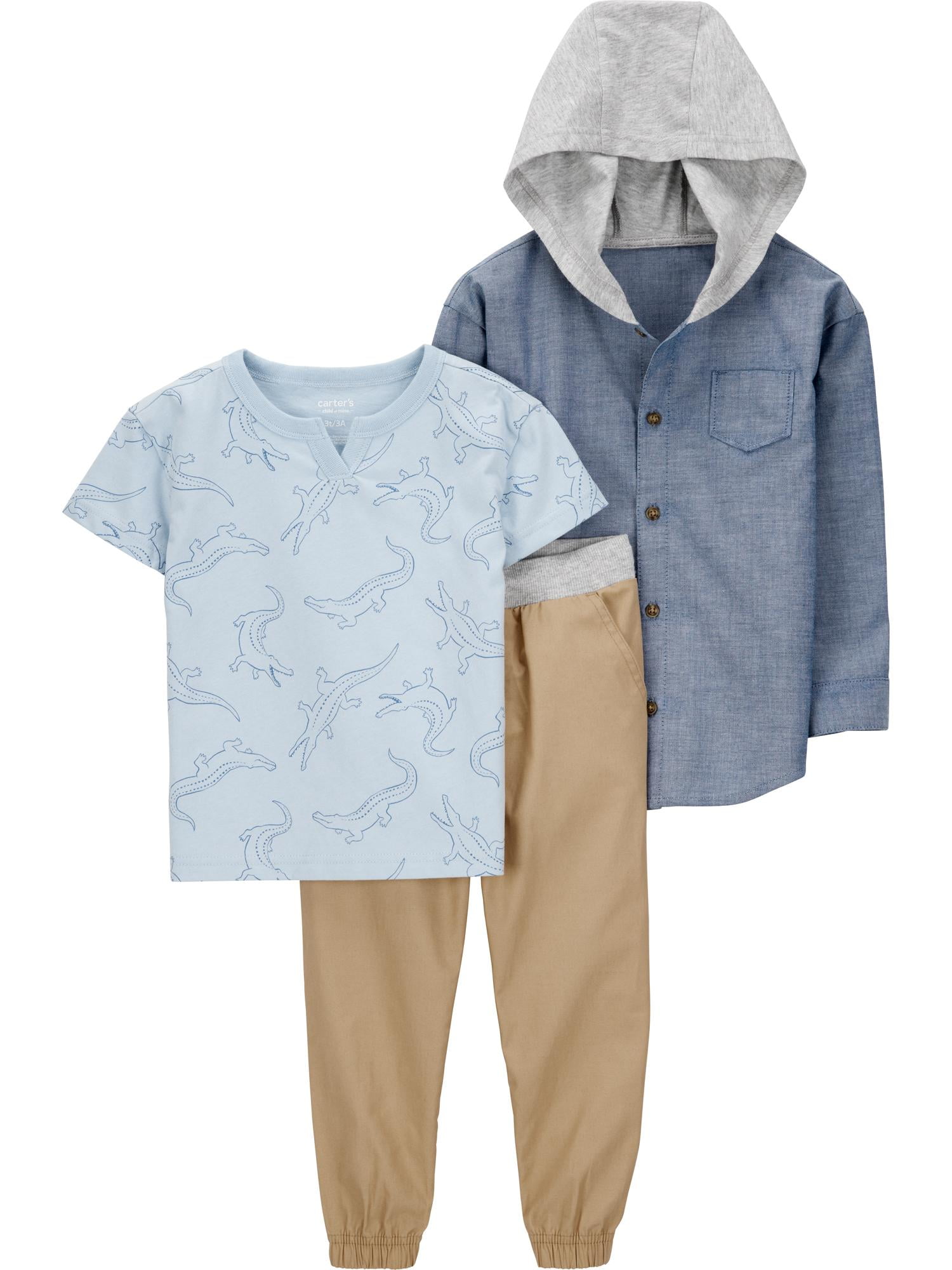 Carter's Child of Mine Toddler Boy Outfit Set, 3-Piece, Sizes 2T-5T