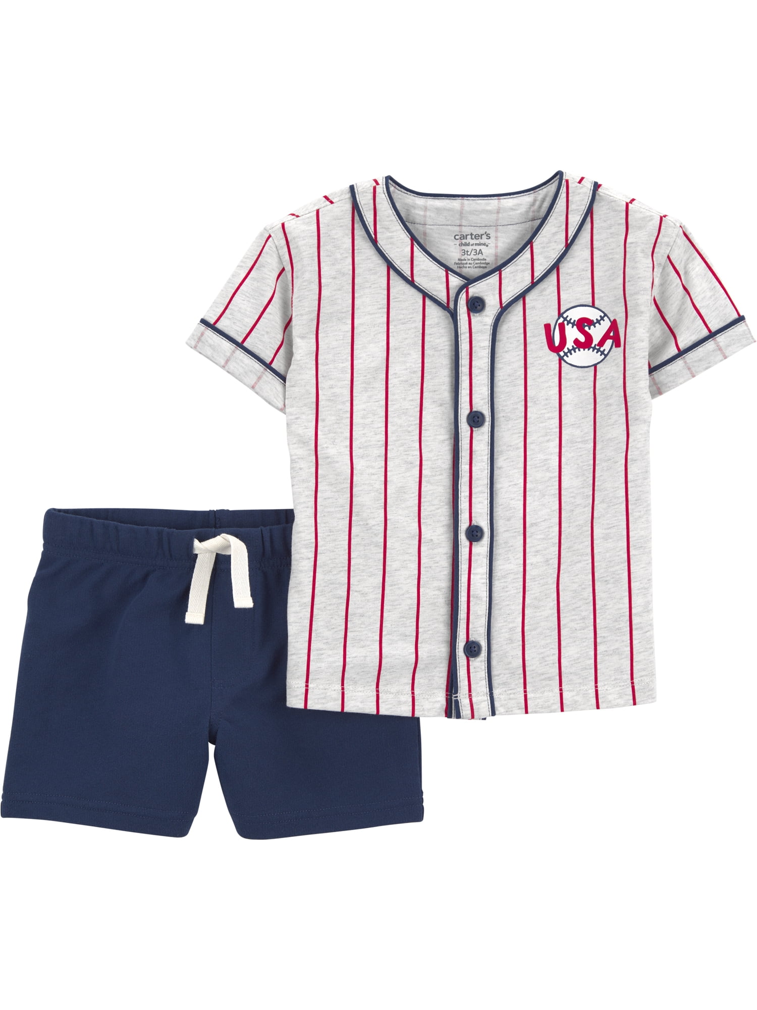Carter's Child of Mine Toddler Boy Outfit Set, Sizes 12M-5T - Walmart.com
