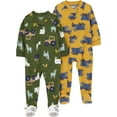 thumbnail image 1 of Carter's Child of Mine Toddler Boy Pajama Sleeper, 2-Pack, One-Piece, Sizes 12M-5T, 1 of 6
