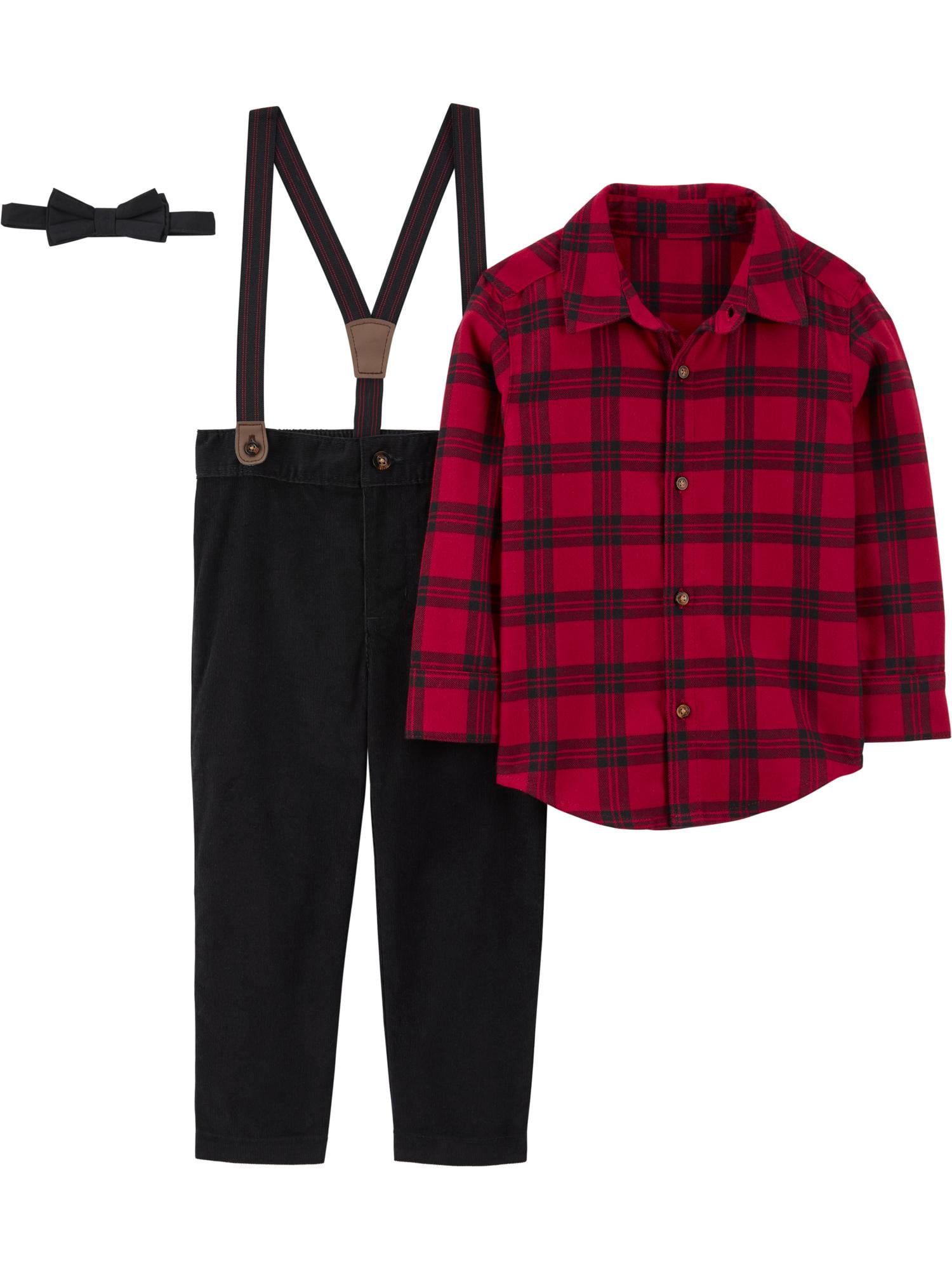 Carter's Child of Mine Toddler Boy Plaid Set, 3 Piece, Sizes 12 Months