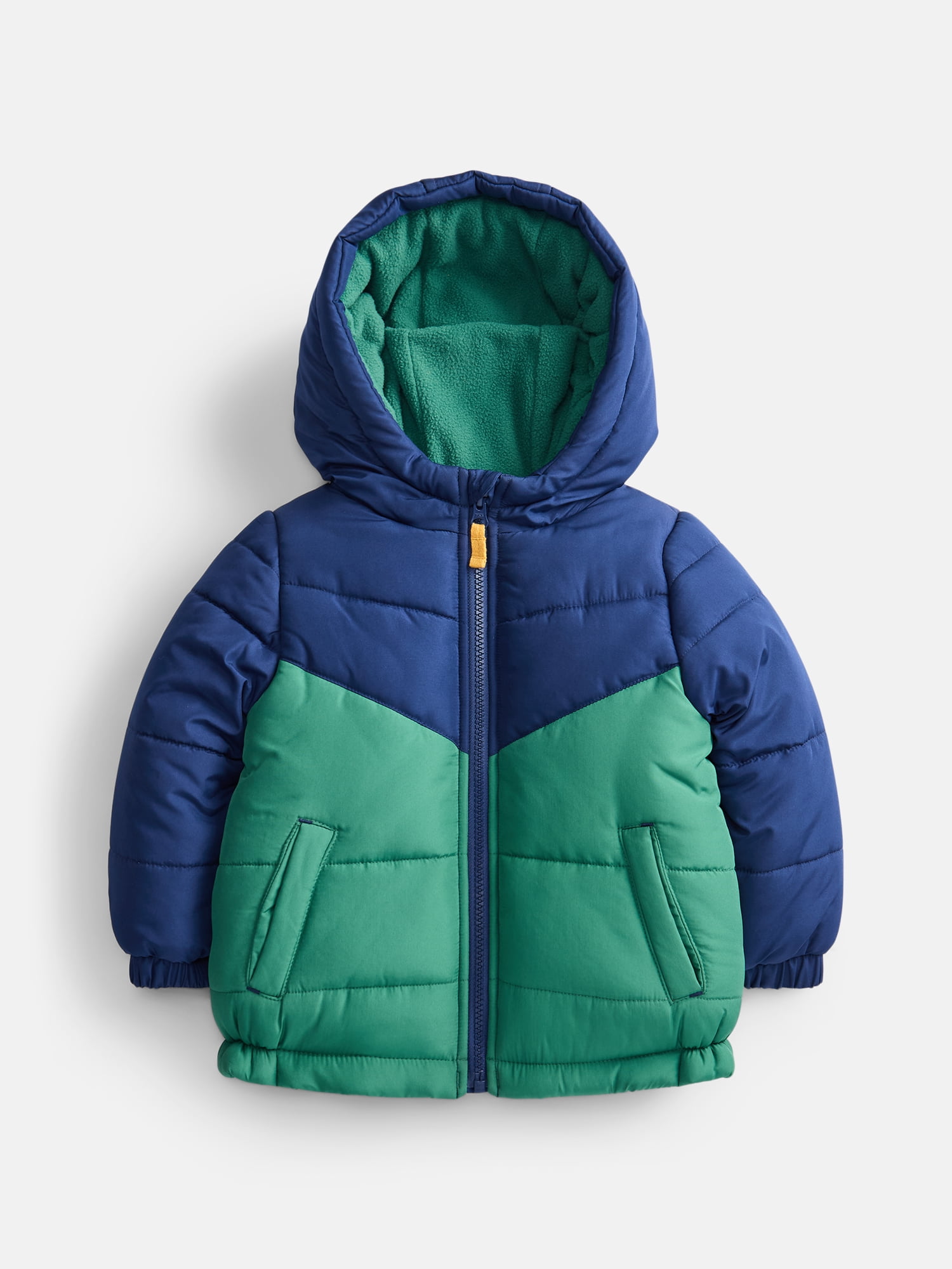 Carter's Child of Mine Toddler Boys Colorblock Heavyweight Puffer Jacket, Sizes 12M-5T